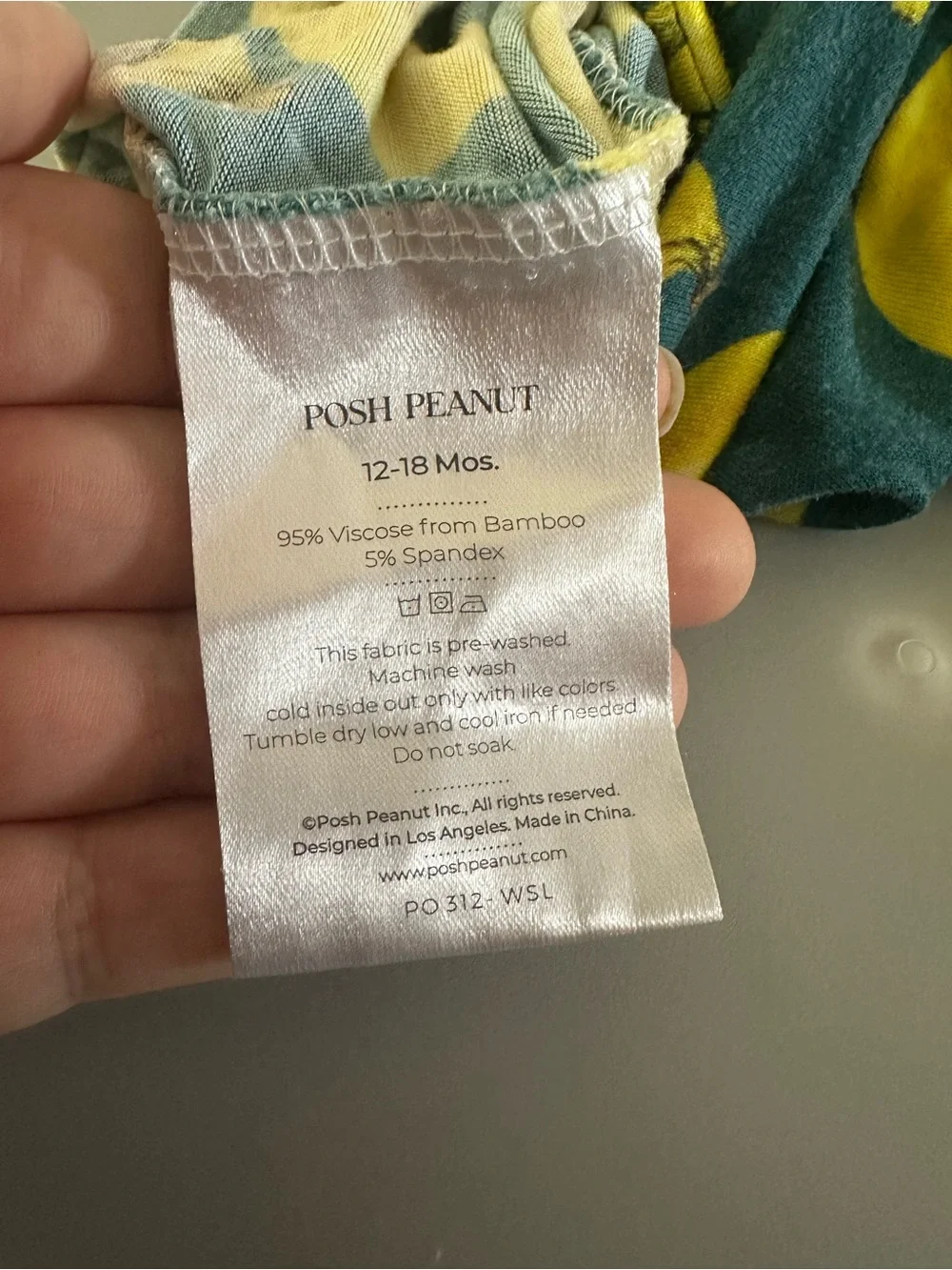 Posh Peanut Banana Romper